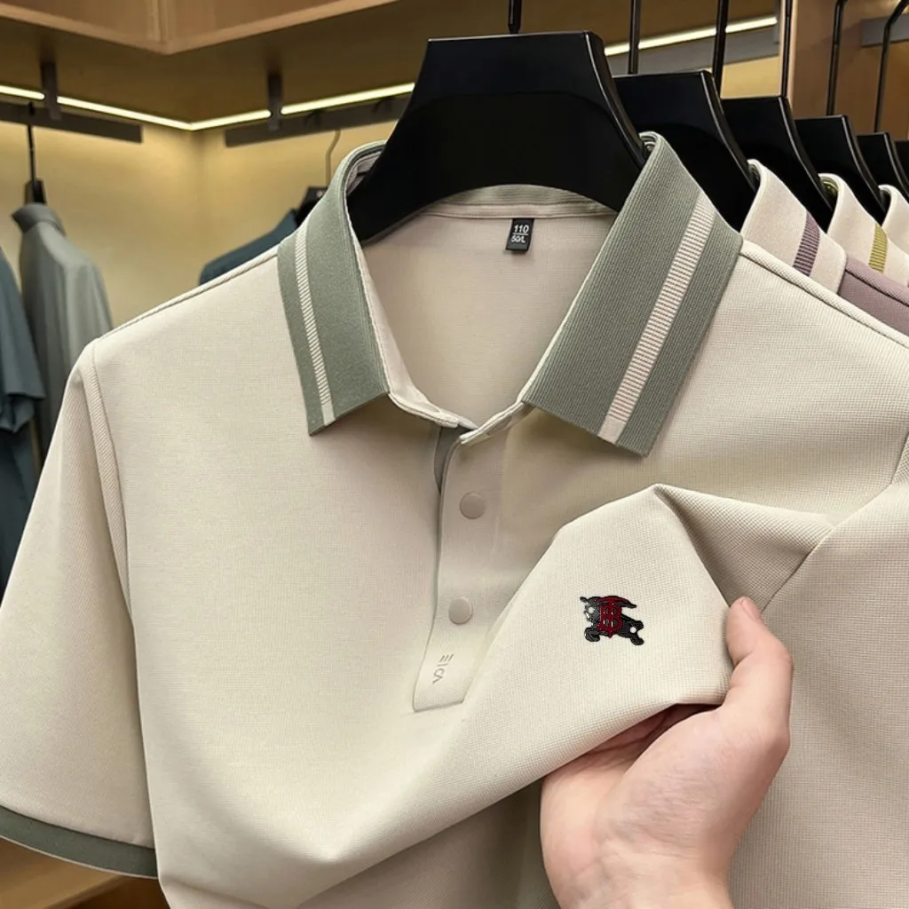 🌹 🌹 P135 26 Quality POLO ， Quality ， Breathable ， LOGO， ⚡️ T ⚡️ ， ！Sizes：M-4XL（ 210 、 。